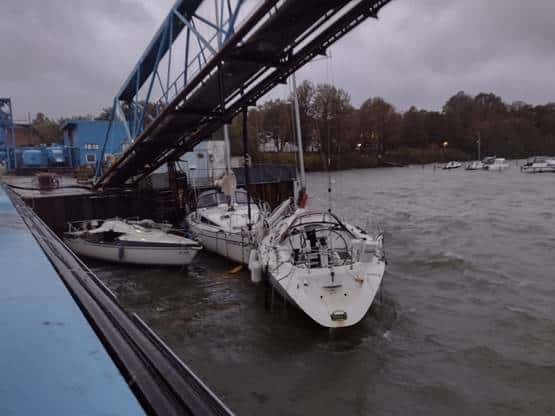 Sturmflut Kiel 2023
